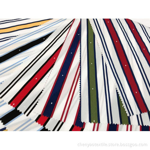 Summer Design T/C Stretch Printed Fabric